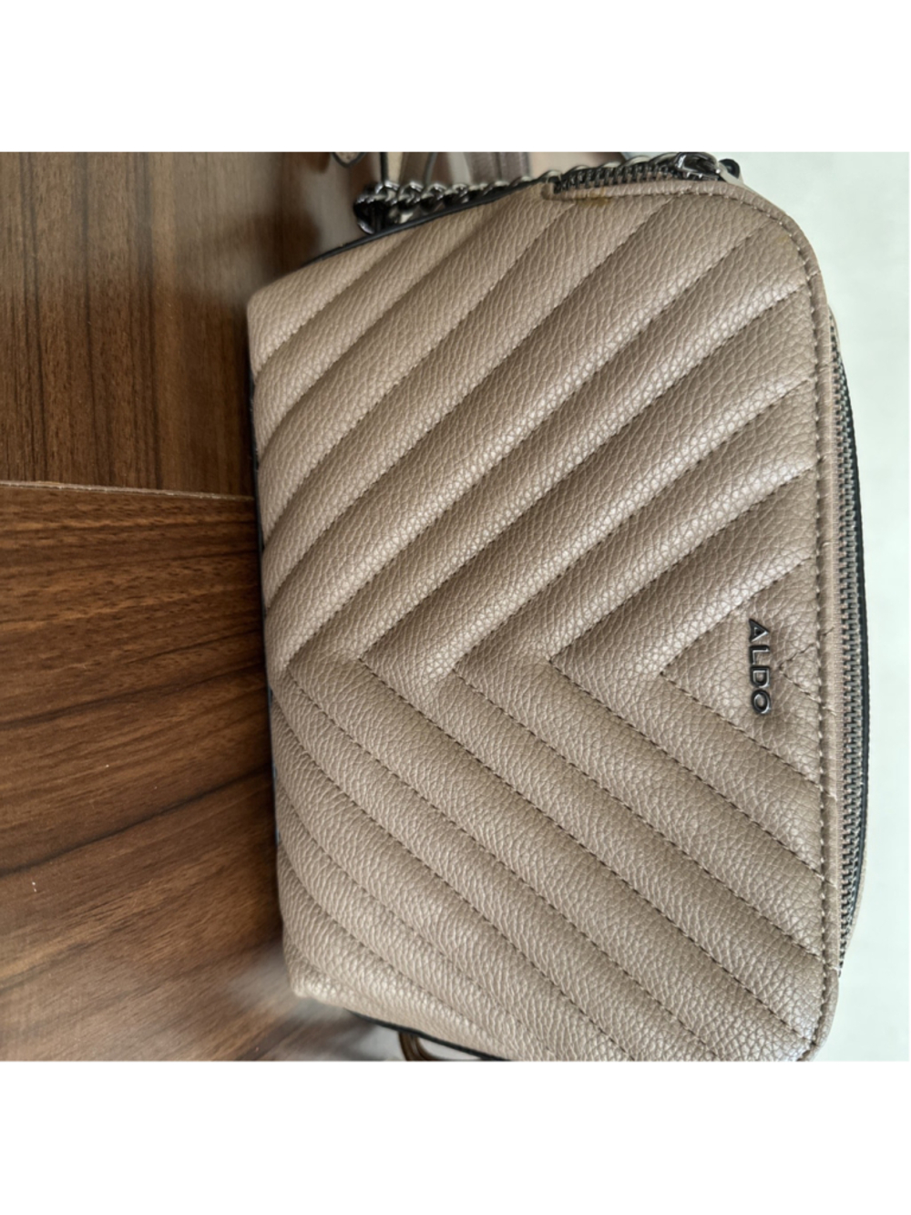 ALDO Quilted Crossbody Bag with Tassel Detail new with tag